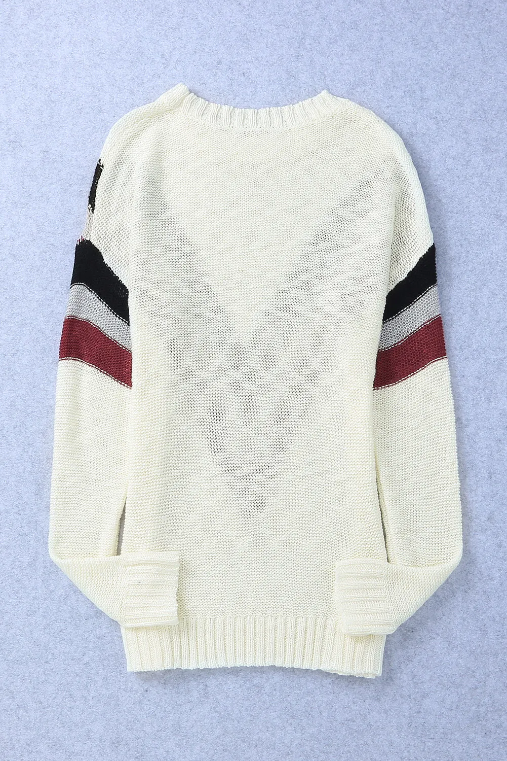 Chevron Striped Sweater