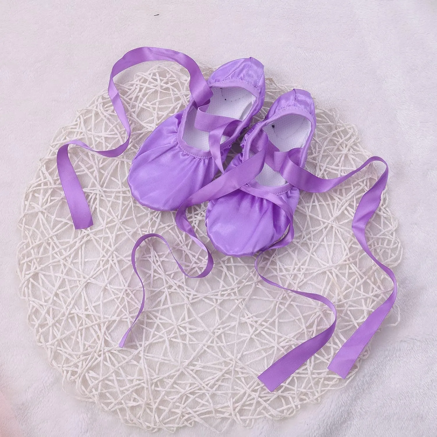 Children Dance Shoes Strap Ballet Shoes Toes Indoor Yoga Training Shoes Girls Summer Shoes