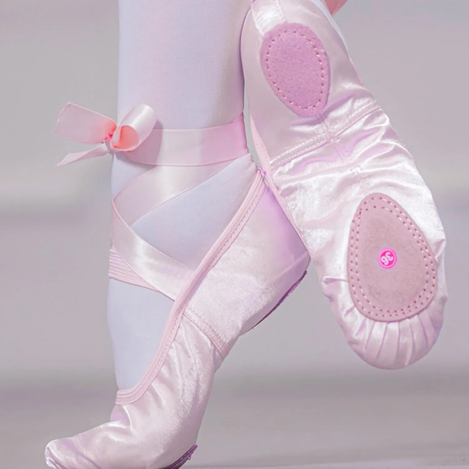 Children Dance Shoes Strap Ballet Shoes Toes Indoor Yoga Training Shoes Girls Summer Shoes