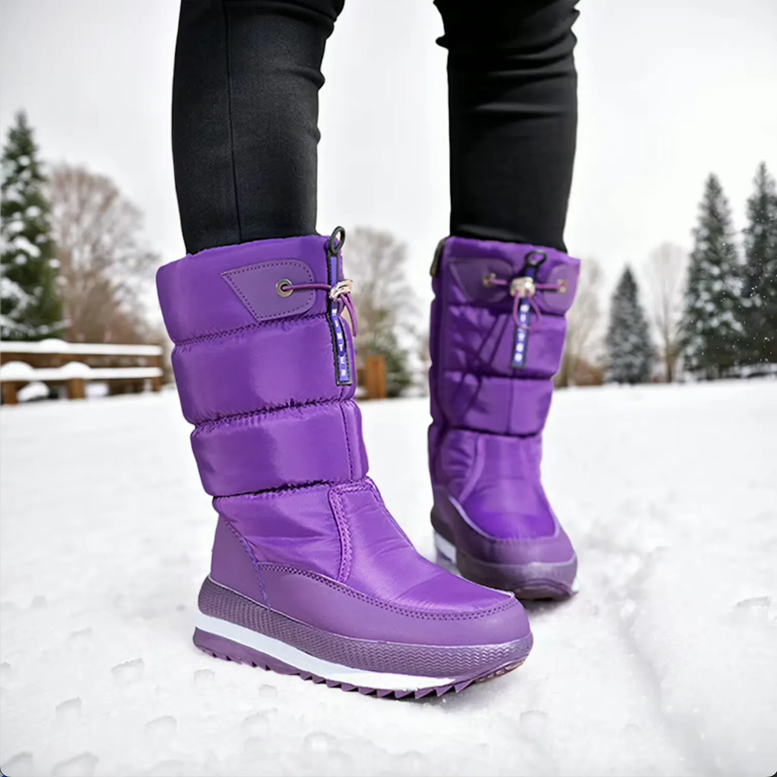 Chloe | Stylish Winter Snow Boots
