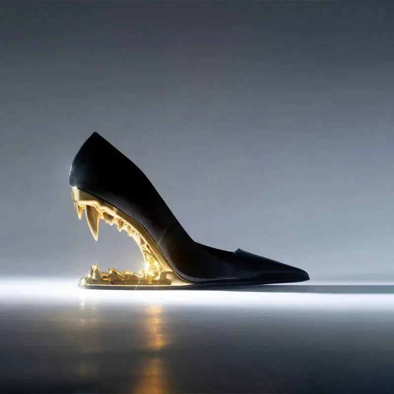 Isabella Fierce Wolf Pumps
